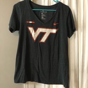 Virginia Tech Nike T Shirt Size Medium